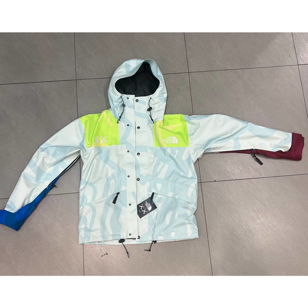 KAWS x North Face Teal Jacket